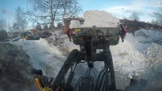 Ice ripping and cleaning up on parkinglot [upl. by Savell]