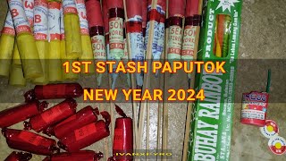 First Stash Paputok NEW YEAR 2024 [upl. by Ciredor]