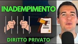 INADEMPIMENTO 🚨🚔  Diritto Privato in 3 minuti [upl. by Jessy]