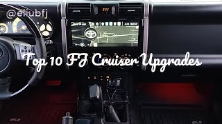 My Top 10 FJ Cruiser Interior Upgrades [upl. by Ednutabab]