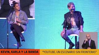 VE Chile 2017  Kevin y Karla Youtube un escenario sin fronteras [upl. by Kcirdlek]