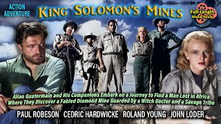 King Solomons Mines 1937 — Action Adventure  Paul Robeson Cedric Hardwicke Roland Young [upl. by Enelyad]