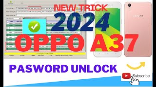 OPPO A37 PASSWORDHARD RESET AND FRP UNLOCK NEW TRICK 2024 [upl. by Collbaith]