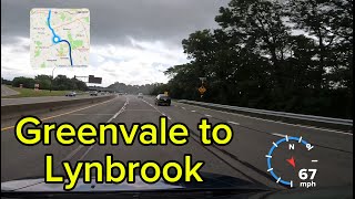 Greenvale to Lynbrook NY [upl. by Anirual]