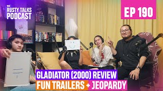 Gladiator 2000 Review Fun trailers Jeopardy Game  The RTP 190 [upl. by Amron693]