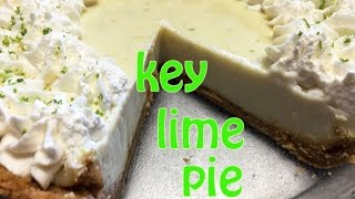 How to make Key Lime Pie Tutorial [upl. by Yesac]