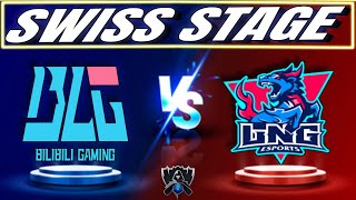 BLG vs LNG Highlights Game 1  Swiss Stage  Worlds 2024  BILIBILI GAMING vs Suzhou LNG [upl. by Roy]