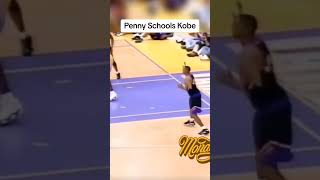 When Penny Hardaway schools Kobe Bryant  shorts nba 2000s [upl. by Galang]