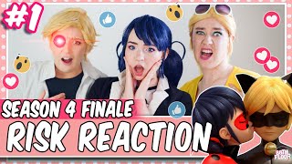 Cosplayers React to Miraculous Ladybug  Startrain ⭐🚄 [upl. by Laenahtan]