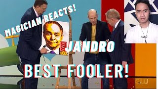 Magician Reacts to Jandro on Penn and Teller Fool Us  FOOLS Penn amp Teller the SECOND TIME [upl. by Lovich580]