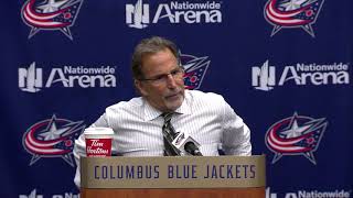 Post game John Tortorella 102018 [upl. by Kalie765]