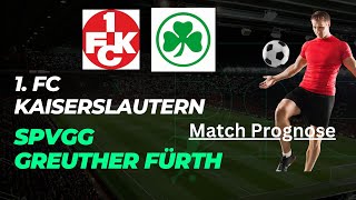 1FC Kaiserslautern  Greuther Fürth Prognose 2 Bundesliga Spieltag 2 Analyse amp ErgebnisTipp [upl. by Tori81]