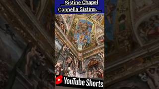 Sistine Chapel shorts travel history [upl. by Soinotna]