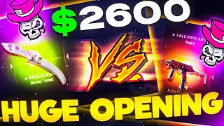 DADDYSKINS 2600 HUGE CASE OPENING  DADDYSKINS PROMO CODE 2024 [upl. by Gavra85]