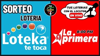 Sorteo LOTEKA TE TOCA LA PRIMERA En VIVO de hoy sabado 2 de noviembre del 2024 loteka envivo [upl. by Curry]