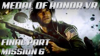 Medal of Honor VR Above and Beyond  Mission 6 Gameplay  OculusMeta Quest 2 streamed from PC [upl. by Reld]