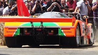 Mazda 787B LOUD 4 Rotor Sound amp Idle on Track [upl. by Aehs101]