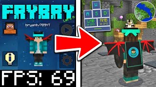 FryBry 200k FPS Boost Client For MCPE  Minecraft Bedrock Edition [upl. by Nytram997]