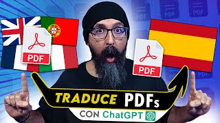 Como TRADUCIR PDF de Ingles a Español con ChatGPT  MUY FACIL  Tutorial de Inteligencia Artificial [upl. by Sadick248]