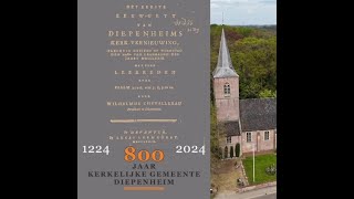 800 jaar Johanneskerk Diepenheim 27102024 Ds Rienke Vedders Dekker quotIn verbondenheid op wegquot [upl. by Rosane]