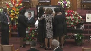 Funeral services held for Botham Jean [upl. by Ellehcin]