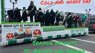 St Pattys Parade 2024  Seaside Heights NJ [upl. by Audette]