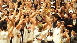 1998 FIBA Euroleague Final AEK Athens vs Kinder Bologna [upl. by Adlev]