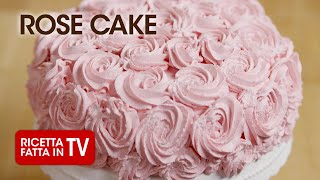 ROSE CAKE di Benedetta Rossi  Ricetta TV Fatto in Casa per Voi [upl. by Drawde829]