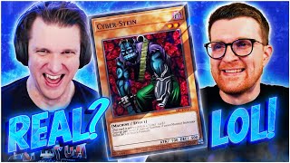 Magic Player Rates INSANE YuGiOh Cards ft covertgoblue [upl. by Ayita]