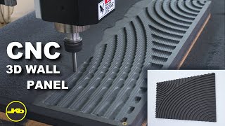 Mesmerizing 3D Wall Panel Design On A Kelbrand CAM CNC Router [upl. by Nila234]