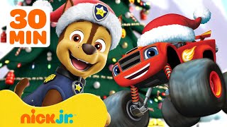 PAW Patrol Pups Celebrate the Holidays w Blaze Dora amp MORE  30 Minute Compilation  Nick Jr [upl. by Rubia]