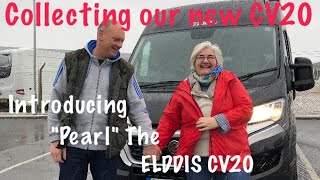 Collecting our new Elddis CV20 campervan from Brownhills Motorhomes Newark Introducing “Pearl” [upl. by Yrag]