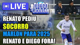 RENATO PEDIU SOCORRO DIREÇÃO ADORMECIDA PUNIÇÕES DEIXAM DIEGO E RENATO FORA E MARLON PARA 2025 [upl. by Uchida]