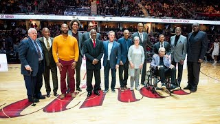 Wall of Honor Celebration at Halftime [upl. by Yunick]