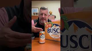 Busch Peach Summer Beer [upl. by Eliason]