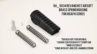 RA10134 Revanchist Airsoft Brass Spring Housing For Hicapa Series [upl. by Eilama]