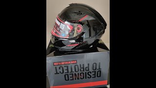 MT HELMET Unboxing Hummer Solid Glossmthelmets mthummer solidgloss powersports [upl. by Tolley]