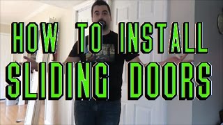 How To Replace Accordion Doors With Sliding Doors [upl. by Sirac]