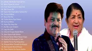 Lata Mangeshkar and Udit Narayan 90s Hits songs for Sadabahar Nagme juckbox Full Hd [upl. by Rotce399]