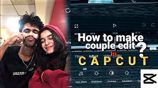 Capcut Tutorial Couple Edit Tips amp Tricks [upl. by Adnilahs608]