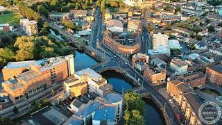 Limerick Scenic Views from drone with relaxing music [upl. by Irahs542]