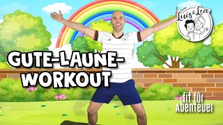 GUTE LAUNE WORKOUT  Fitness für Kinder ohne Equipment  Fit für Abenteuer [upl. by Sherrard230]