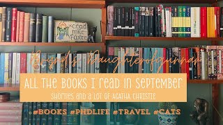 All the books I read in September  Shorties and a lot of Agatha Christie [upl. by Redman181]