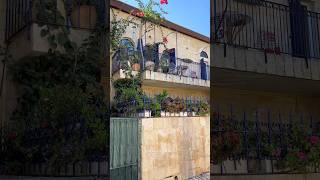 Historic street in the Mishkenot ShaananimYemin Moshe neighborhood in JerusalemIsrael 2024 [upl. by Anirok]