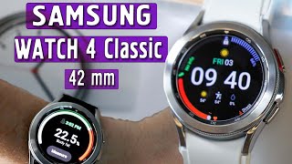 Samsung Watch 4 Classic 42mm  Unboxing [upl. by Yelrehs]