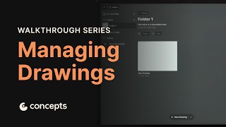 Walkthrough Series Managing Drawings [upl. by Cirda]