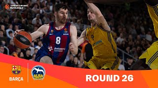 FC BarcelonaALBA Berlin  Round 26 Highlights  202324 Turkish Airlines EuroLeague [upl. by Linette]