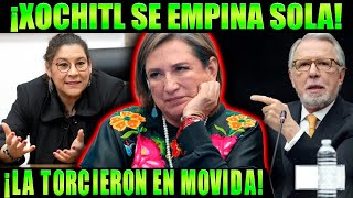 DE ULTIMA HORA XOCHITL GALVEZ SE DIO SOLITA CONTRA EL PISO LENIA LES DIO AGENDA [upl. by Glassco]