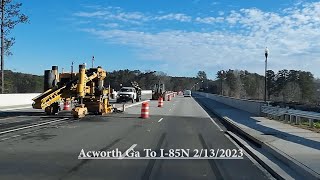 Dashcam Acworth To I85N dashcam [upl. by Eslehc]