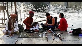 Ravanahatha Musical Instrument  Rajasthani Folk Music  Udaipur Gangaur Ghat [upl. by Itsud]